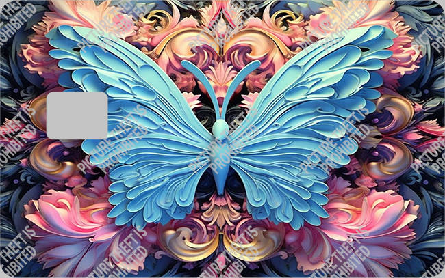 Bank  Card Sticker-BC-2327